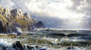 William Trost Richards - Moye Point, Guernsey, Channel Islands
