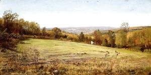 William Trost Richards - Chester County Landscape