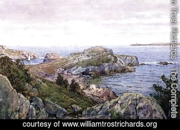 William Trost Richards - Conanicut, Rhode Island