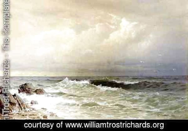 William Trost Richards - Off the Coast of Rhode Island