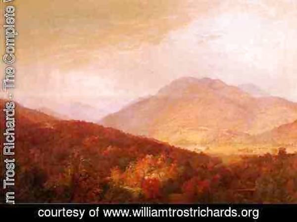 William Trost Richards - Passing Autumn Rain