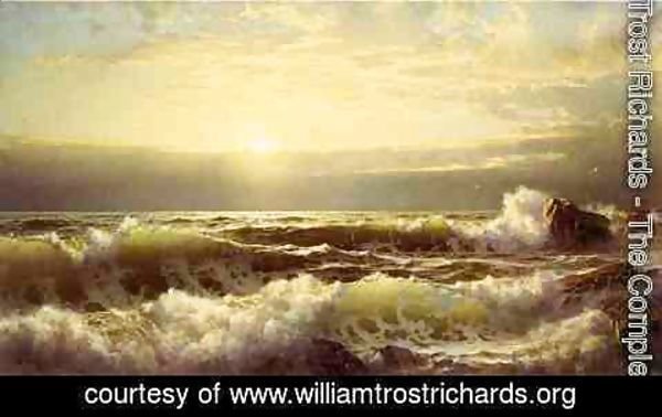 William Trost Richards - Off Conanicut, Newport