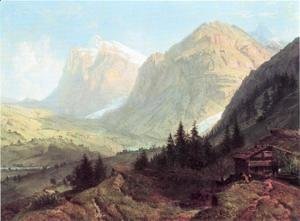 William Trost Richards - Alpine Landscape
