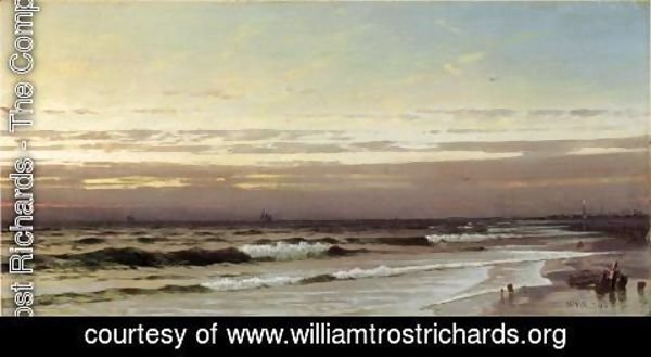 William Trost Richards - Along the Atlantic Coast