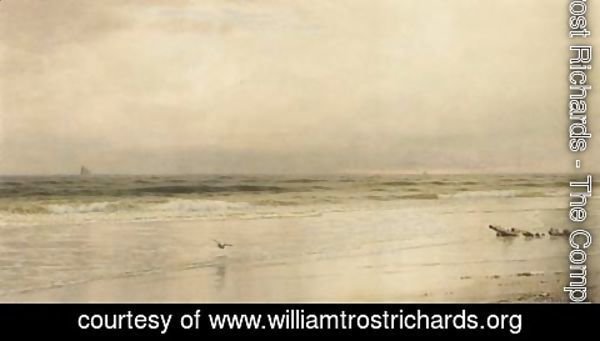 William Trost Richards - Low Tide on the Jersey Coast