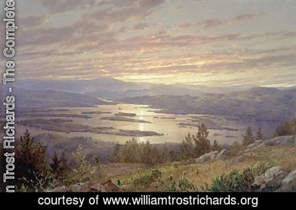 William Trost Richards - Lake Squam From Red Hill3