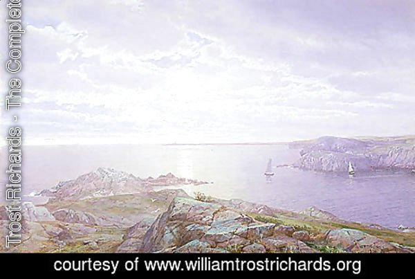 William Trost Richards - Rocky Cove