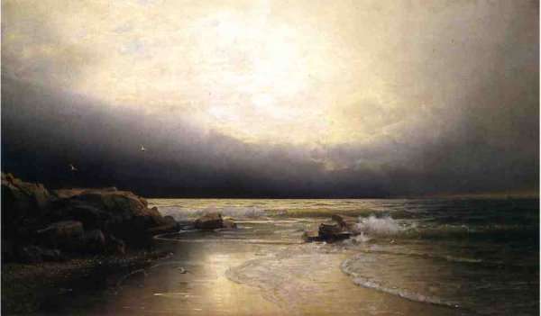Lands End - New Jersey Coast by William Trost Richards