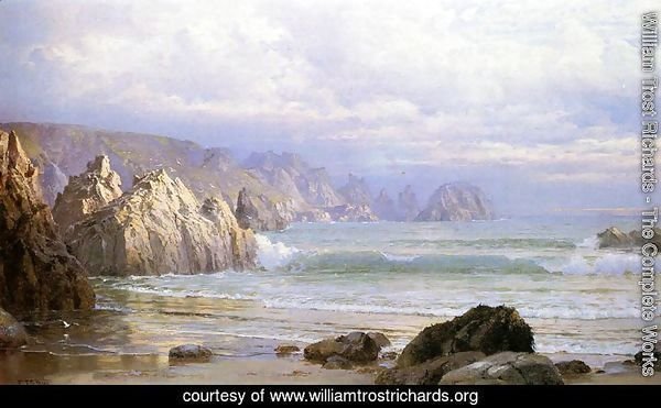 Seascape: Along the Cliffs
