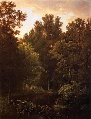 William Trost Richards - Forest Pool