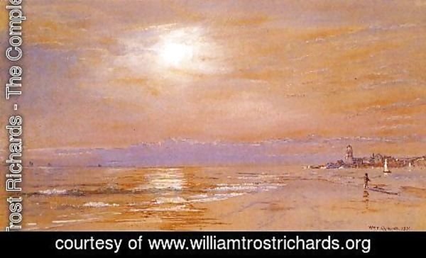 William Trost Richards - Along the Jersey Coast