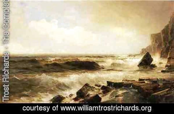 William Trost Richards - New England Seascape