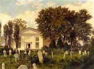 William Trost Richards - The Roxborough Baptist Church