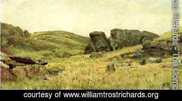 William Trost Richards - Rocky Hillside