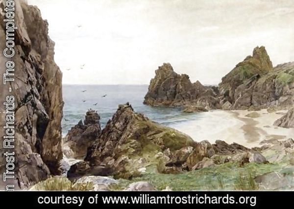William Trost Richards - English Coastline