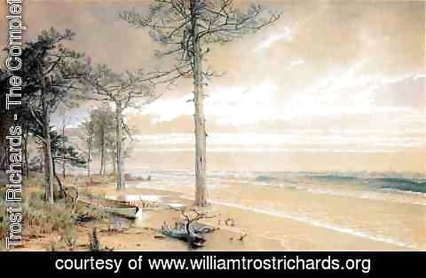William Trost Richards - Off Atlantic City