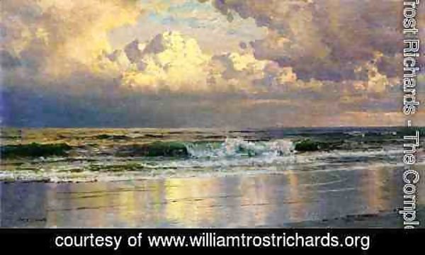 William Trost Richards - Beach at Atlantic City