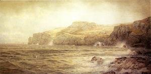 William Trost Richards - Conanicut Island from Gray Cliff, Newport