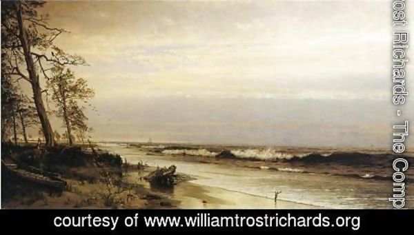 William Trost Richards - Atlantic City Shoreline