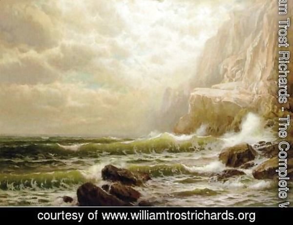 William Trost Richards - Cliffs of Dover
