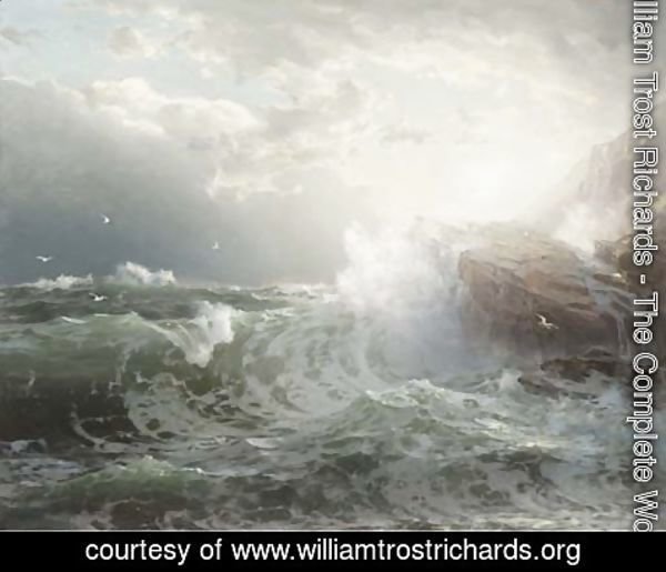 William Trost Richards - Off the Coast