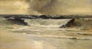 William Trost Richards - The Wave