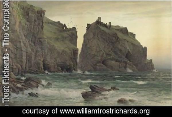 William Trost Richards - The Cornish Rocks