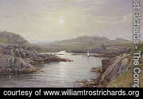 William Trost Richards - Price's Cove, Newport