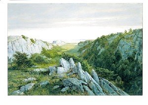 William Trost Richards - From Paradise To Purgatory  Newport