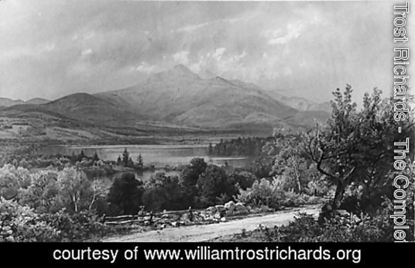 William Trost Richards - Mount Chocorua And Lake